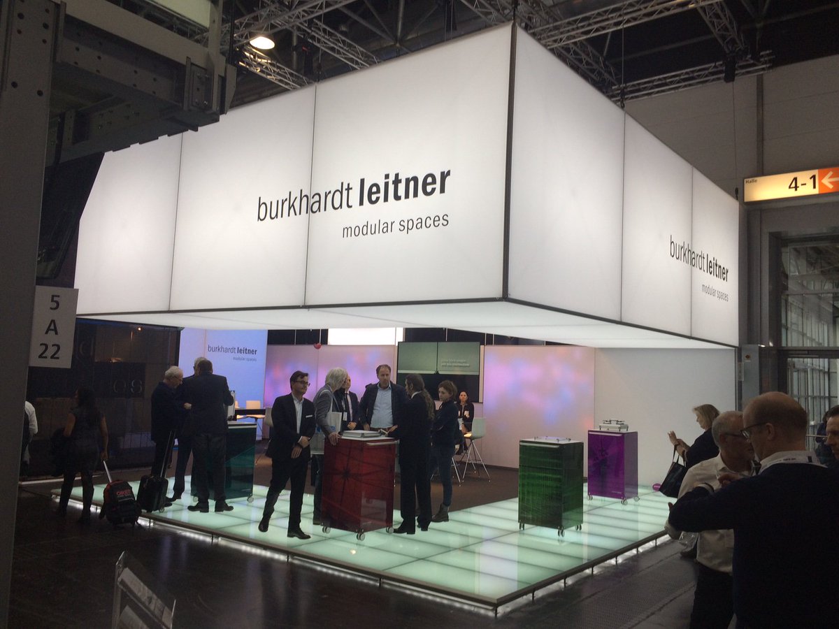 DesigncoLtd's tweet photo. Great to see the amazing exhibition stands &amp; meet partners &amp; friends again @EuroShop - supershow! #BurkhardtLeitner @OctanormUK https://t.co/m52S67GDH0
