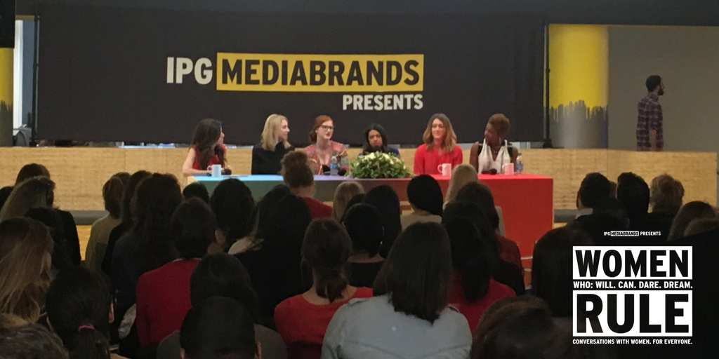 IPG_Mediabrands's tweet photo. “I’m hopeful that we get to the point that women don’t have to be ‘brave’ to get to that next level,” @InitiativeWWs Amy Armstrong #IWD2017 https://t.co/2LPQdstyxY