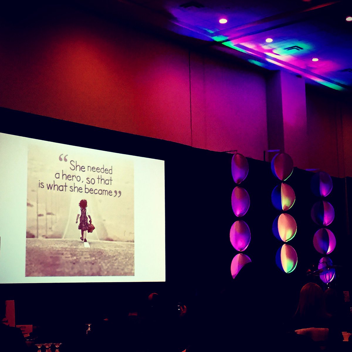 SokJokINC's tweet photo. "She needed a hero, so that is what she became" Immediate inspiration at #WIBC17 Happy #InternationalWomensDay 💪🏾 https://t.co/7Rb9NRdxcg