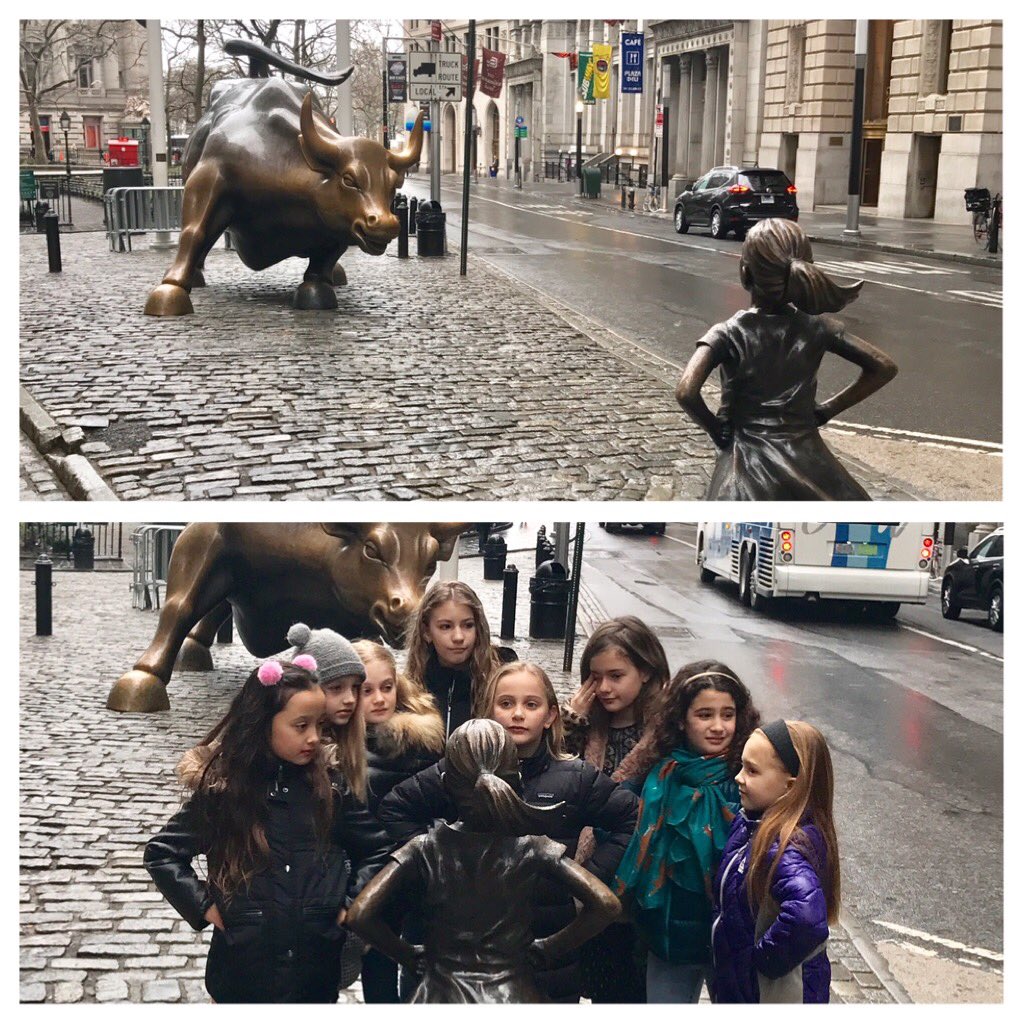fidiliving's tweet photo. We are all about #InternationalWomensDay and the #Fearlessgirl #peckslipschool https://t.co/I3B01Fp1rw