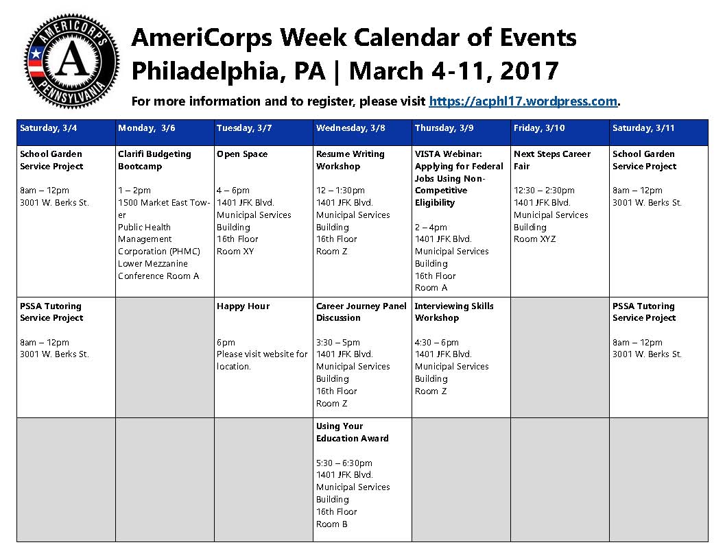 PhilaACWeek's tweet photo. Today we have a resume workshop, career journey panel, and education award workshop! #PhilaACWeek2017 can help support your next steps! https://t.co/dSRxBUcOqt