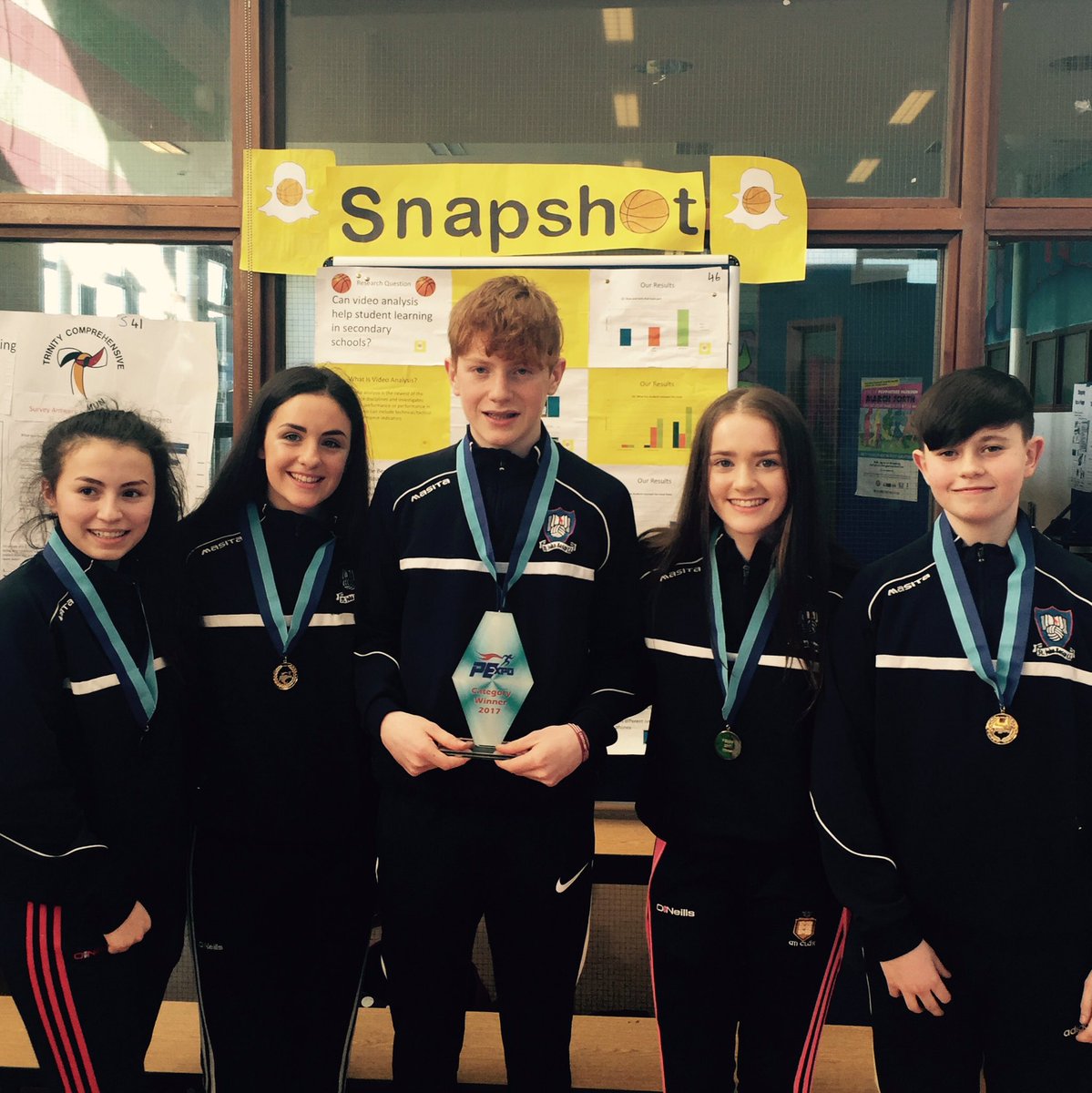TacticTalks's tweet photo. Well done #TeamSnapshot on winning Junior ICT project at @PEXpoIreland https://t.co/Zx4vPmibp4