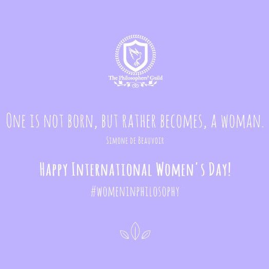 PhiloGuild's tweet photo. #InternationalWomensDay https://t.co/fmBsnXnL0u