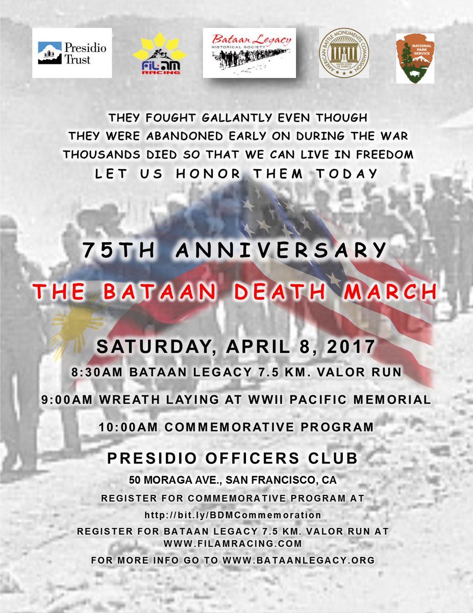 WWIIMemorial's tweet photo. #BataanLegacy #Filamracing #ValorRun https://t.co/EttXnec2Mu