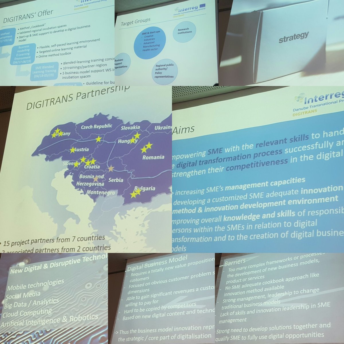 SHM82's tweet photo. Das #DigitransEU Projekt unterstützt KMU's bei der #DigitaleTransformation durch die Entwicklung neuer digitaler #Businessmodelle https://t.co/CIrVd6Nw8F
