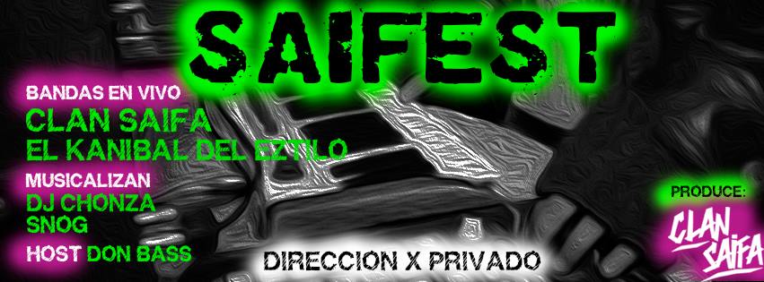 Este finde estalla <a href="/clansaifa/">Clan Saifa</a>  el #Saifest #1