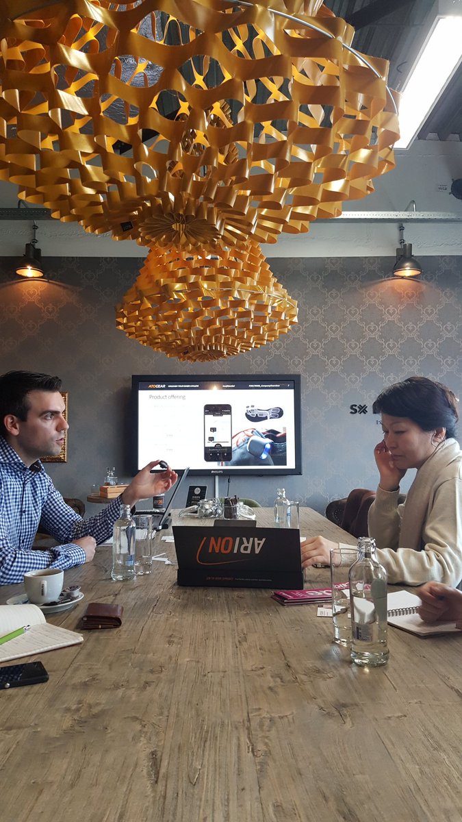 VicAMarBar's tweet photo. Super impressed by @atogear. Well done! now impressing our Taiwanese delegation #brainport #eindhoven https://t.co/DoZ99Jzw9b