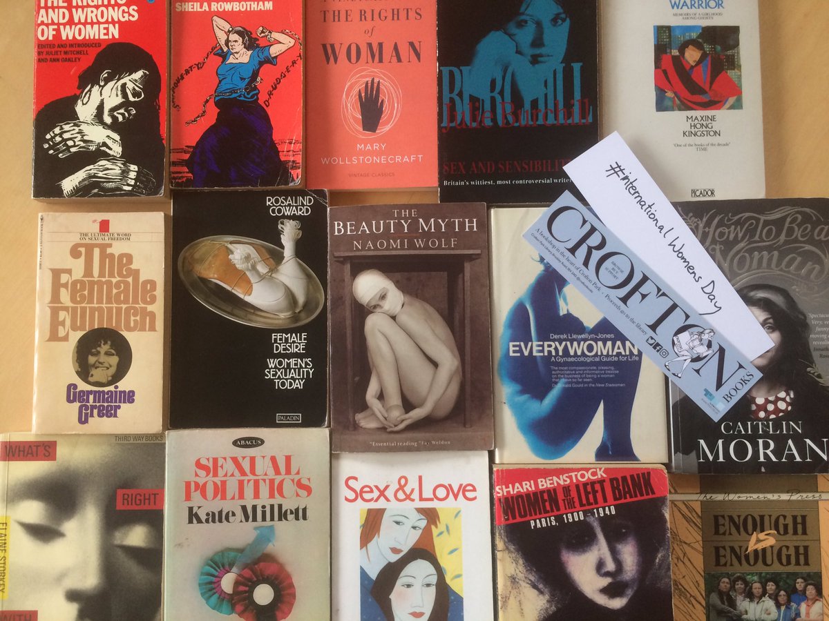 CroftonBooks's tweet image. Vintage #feminist titles for you on #internationWomensDay
-How to Be a Woman
Caitlin Moran
-Female Desire
Ros..
facebook.com/CroftonBooksSE…