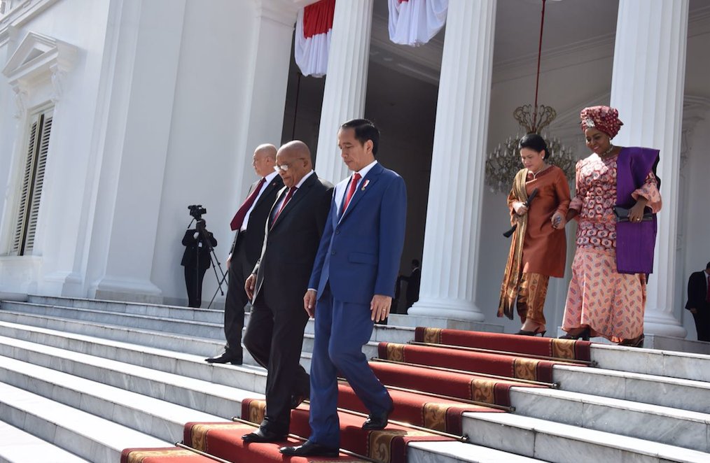 PresidencyZA's tweet image. President Zuma’s State Visit to the Republic of Indonesia #IndonesiaStateVisit