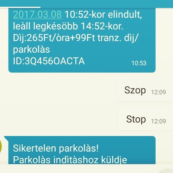 csajokamotoron's tweet image. Ööö, izé... STOP! Túl közel van a T meg a Z egymáshoz. 😂#parkolás #sms #smsfail ift.tt/2mkUA5c