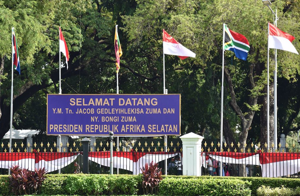 PresidencyZA's tweet image. President Zuma’s State Visit to the Republic of Indonesia #IndonesiaStateVisit