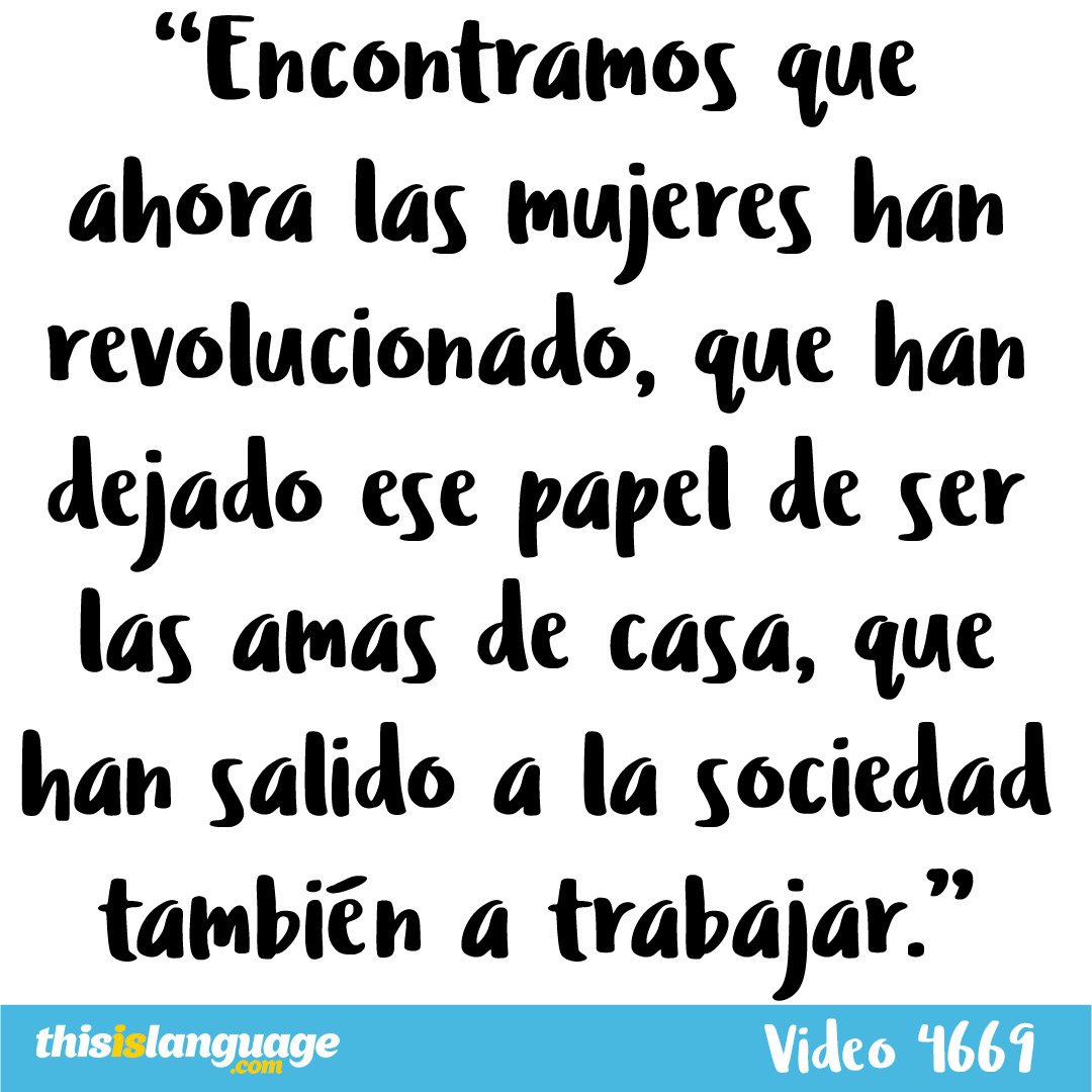International Women�s Day &gt;&gt; an authentic Spanish quote