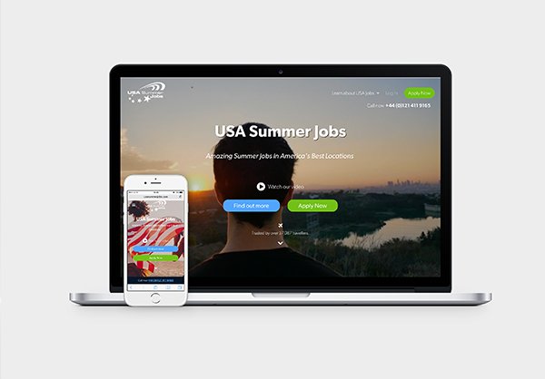 cleversteam's tweet image. New website we've launched for @USASummerJobs and @usasummerjobsie usasummerjobs.com