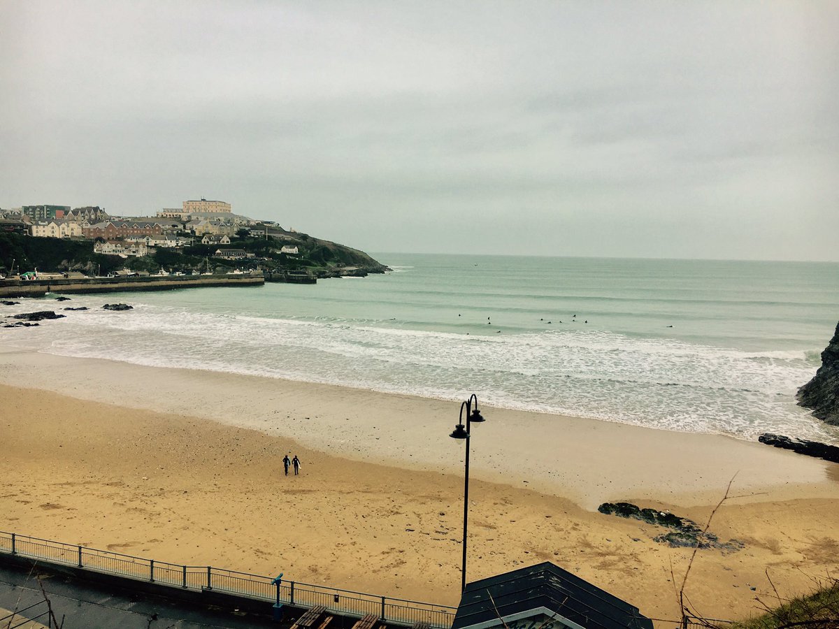 AllCornwall's tweet image. A lovely March morning on Towan Beach, Newquay. #Cornwall #Newquay #CornwallBeaches #AllCornwall