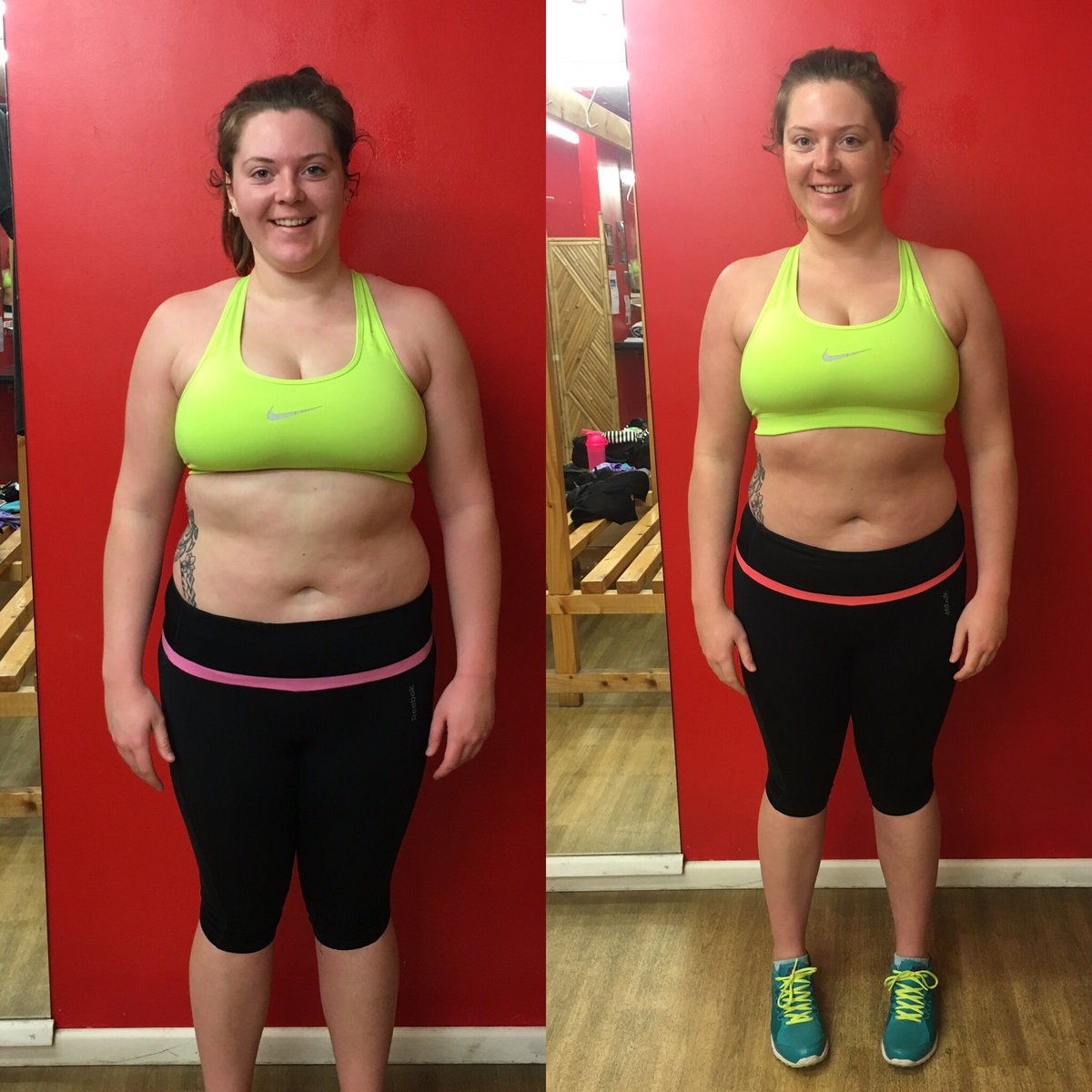 🔥4 WEEK PROGRESS🔥  cannot believe how well <a href="/zoe_emma_/">Zoe Emma</a> has done in just 4 weeks, loosing just over a stone!! 😁 very proud. #izfit