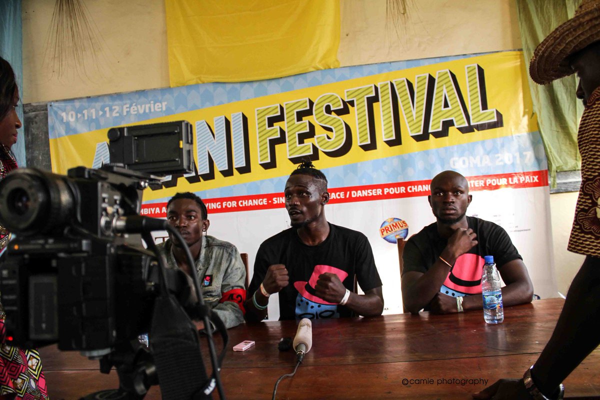 lebonsamuelbutu's tweet photo. After our performance at @AmaniFestival 2017 
Live Speaking to our all community and our generation to be free https://t.co/3PwZtE2ZNa