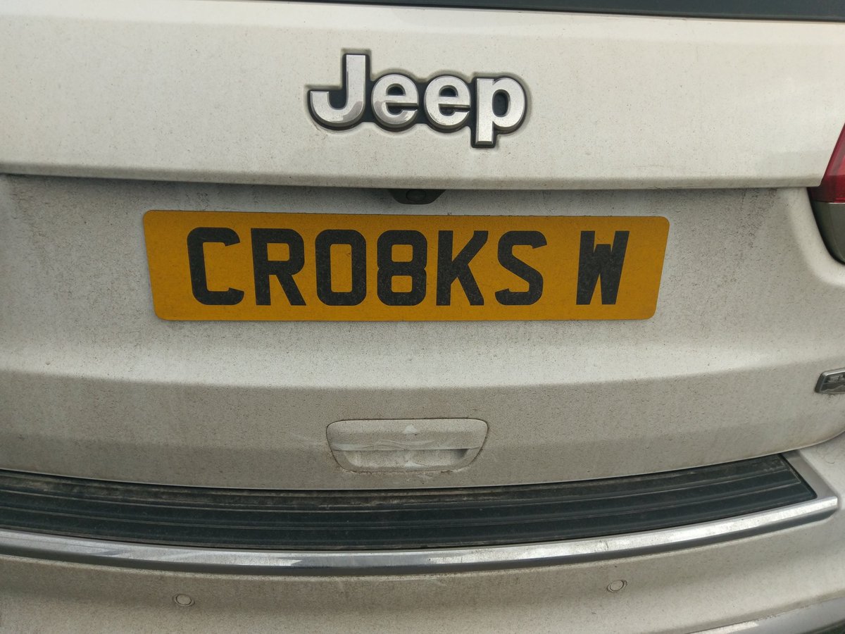 Illegal Number Plate tweet media