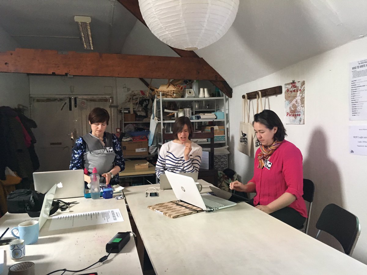 AtelierStroud's tweet photo. Stroud Wikithon #noweditingaf #SystemNowActivated #internationalwomensday #artandfeminism #editathon #wikiloveswomen #atelierstroud https://t.co/2MAvuGZcbX