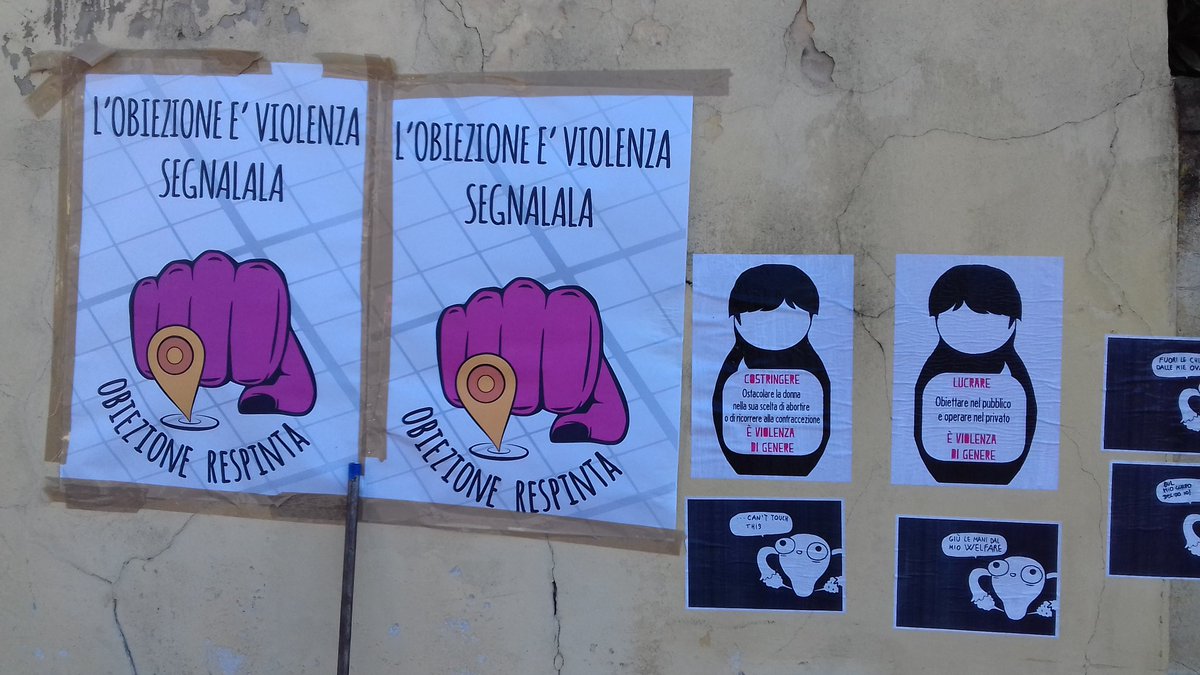 aQara_pisa's tweet photo. Abbiamo bloccato la strada per gridare che non siamo più disposte a accettare vostra violenza! #LottoMarzo #obiezionerespinta #feminiSTRIKE https://t.co/v1pRDJKfYf