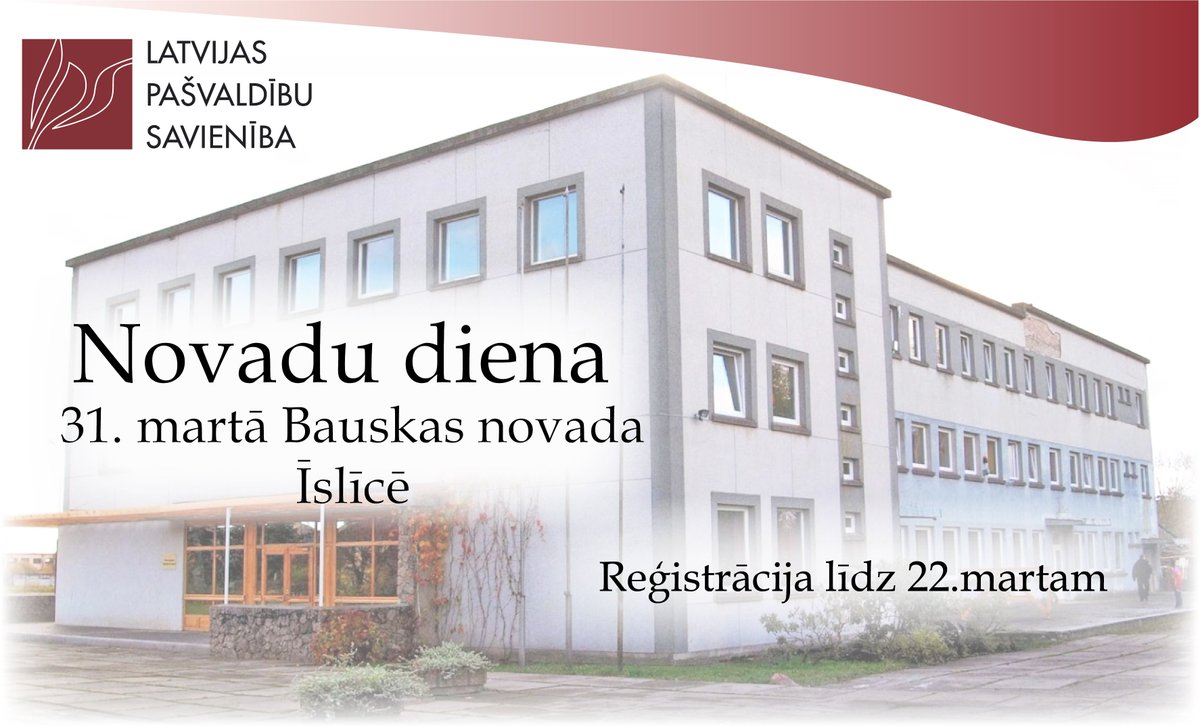 lps_lv's tweet photo. LPS Novadu diena 2017. Reģistrācija: https://t.co/r6INMKdHoA
https://t.co/3e9mOb9dWe
#Bauskasnovads #Bauska #Novadudiena #Islice https://t.co/fenqxIk53a