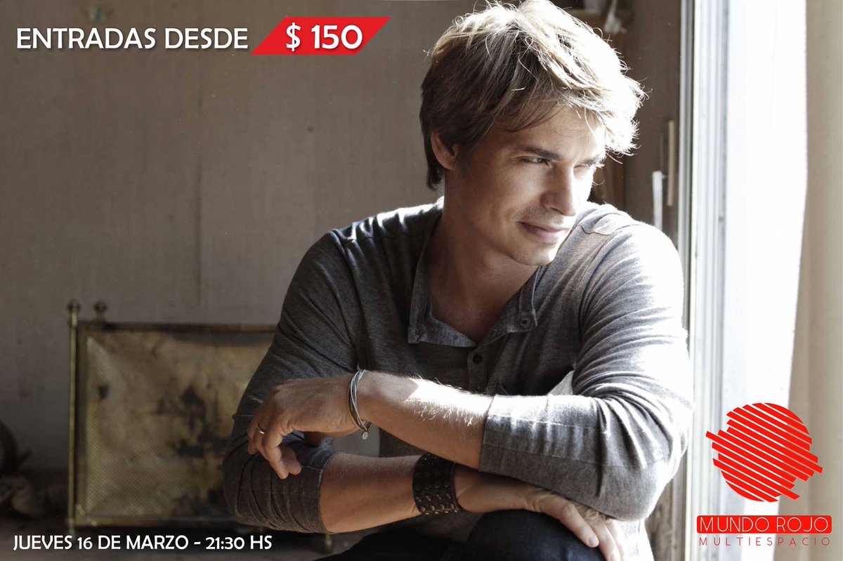 MundoRojoME's tweet photo. ¡El mejor regalo para el #Diadelamujer!
#Show Acustico e Íntimo de @carlosbaute en #VillaMaria.
Promocional: $150 - Vip:$700 con meet&amp;Greet https://t.co/KUvUrd0qbL