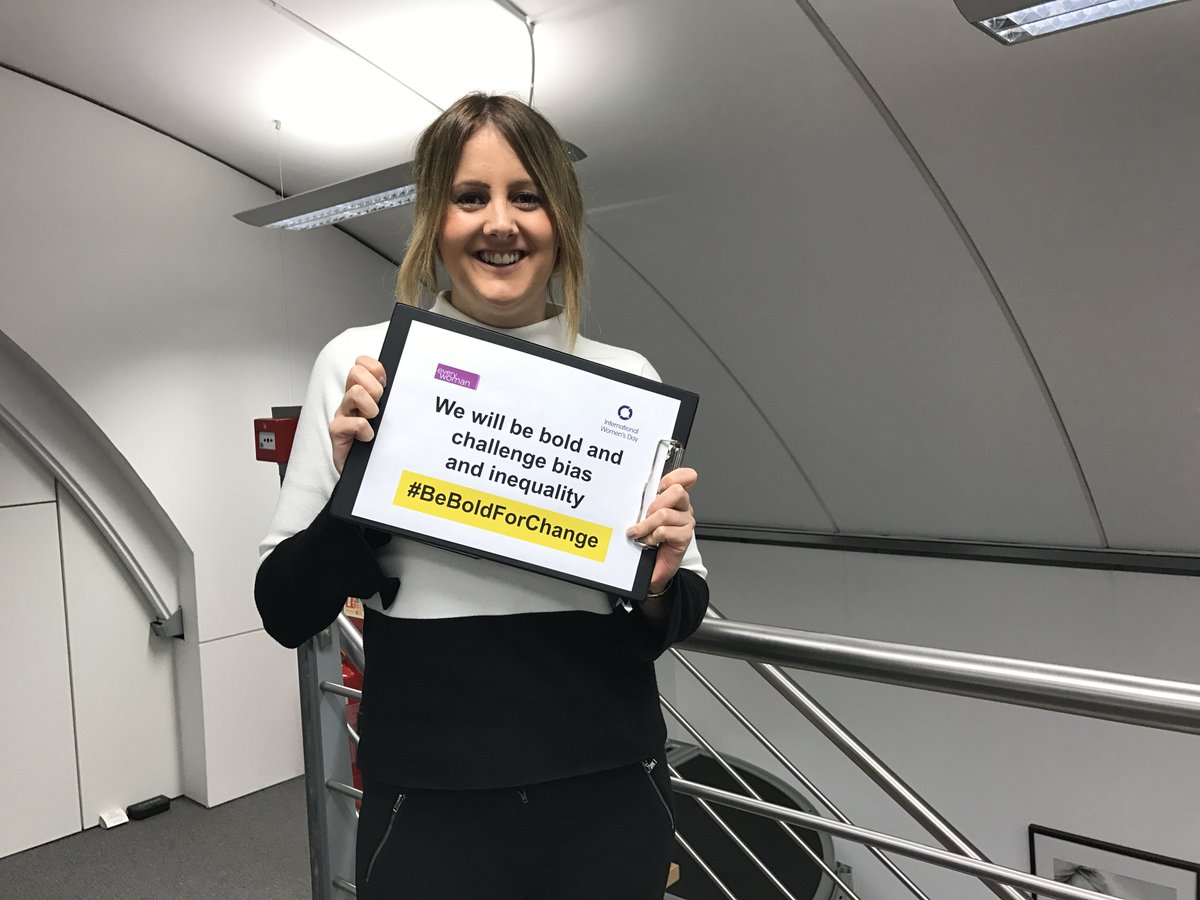 everywomanUK's tweet photo. Meet @ninafolkes21, our events marketing executive celebrating #IWD2017 #BeBoldForChange #ModelForChange https://t.co/FoucMZpqZ1