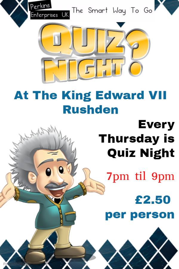 Perks_UK's tweet photo. #Rushden #NorthantsHour #RushdenHour #QuizNight 
https://t.co/SAsqm3RcZ7 https://t.co/xmAEUF8IJS