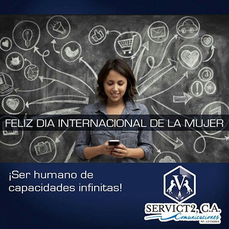 servitc2's tweet image. #felizdiadelamujertrabajadora a todas nuestras #emprendedoras