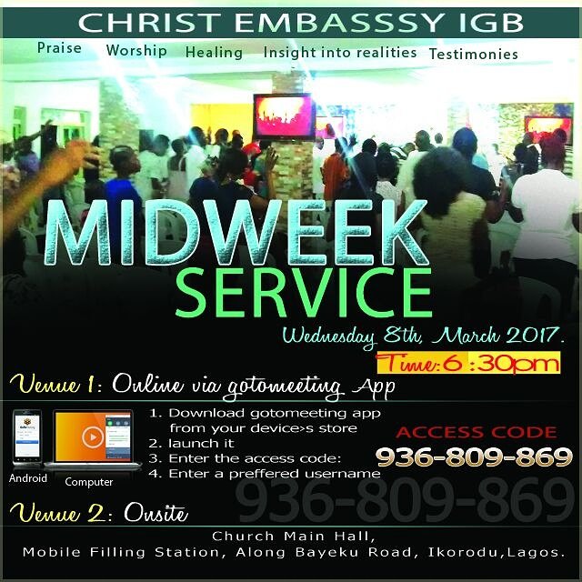 Christ Embassy IGB tweet media