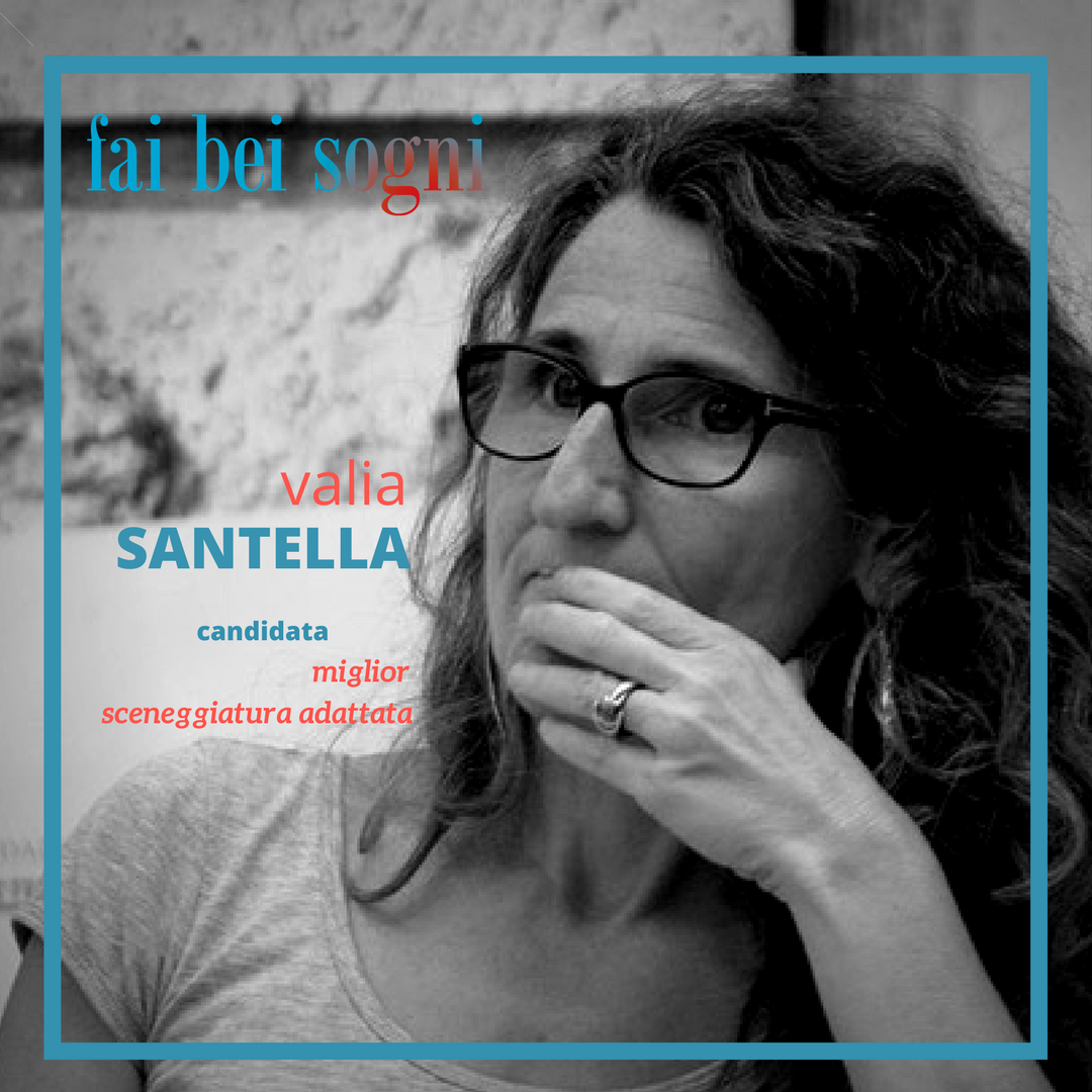 KavacFilm's tweet image. C'è il tocco #femminile di #ValiaSantella, candidata alla #MigliorSceneggiaturaAdattata ai #David2017, in #FaiBeiSogni di #MarcoBellocchio