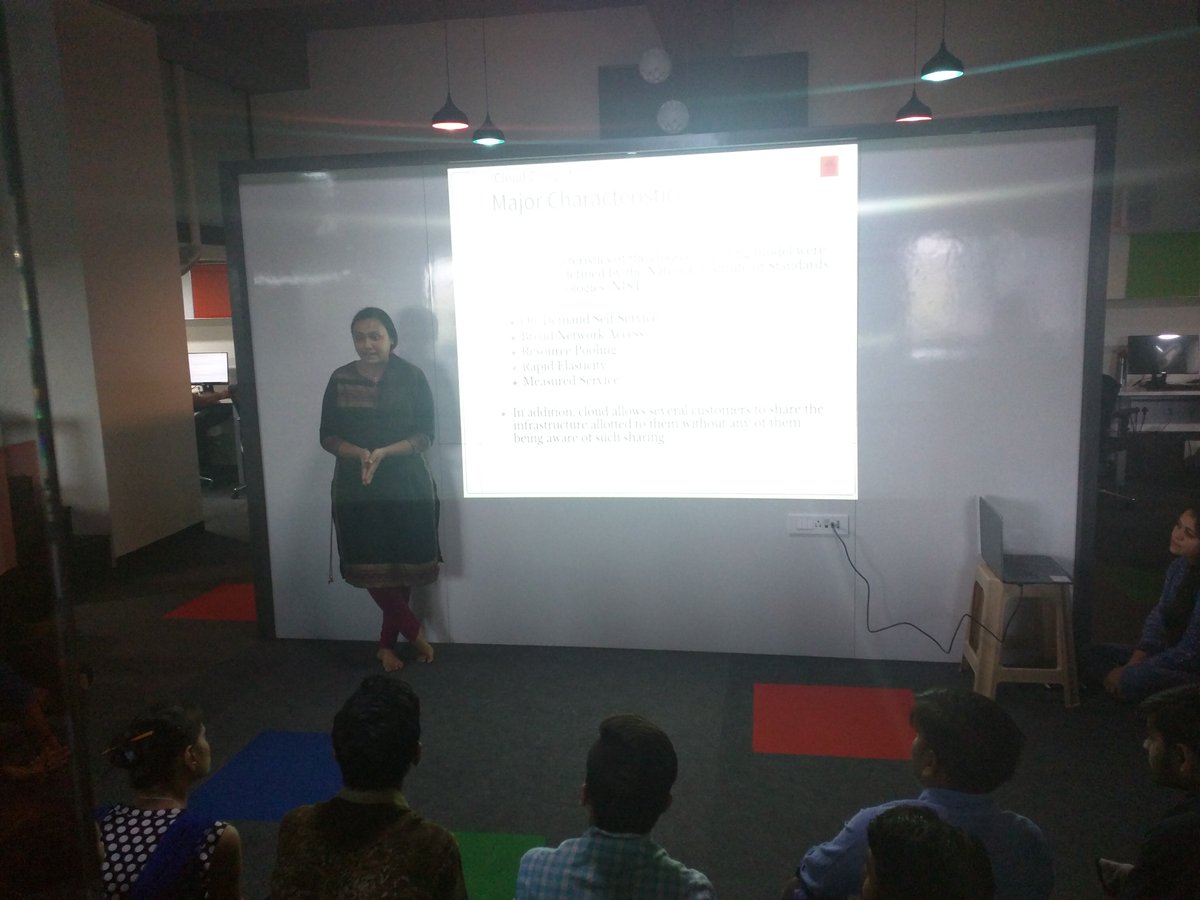multidots's tweet image. #WEDTalks Session-7 on &quot;Cloud Computing&quot; by @Riddhi_M_Mehta @Multidots.
Thanks @Riddhi_M_Mehta for your initiative.