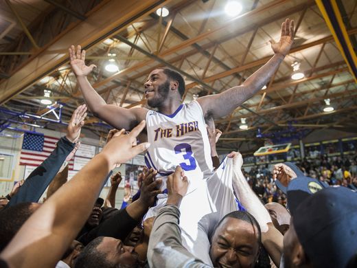 cpsj's tweet photo. Thrilling OT win, Group 2 title cap #Camden High's final basketball game at #CastleOnTheHill https://t.co/kek4su6rFk #YouGotTheHigh #TheHigh https://t.co/40P0XCHiP2