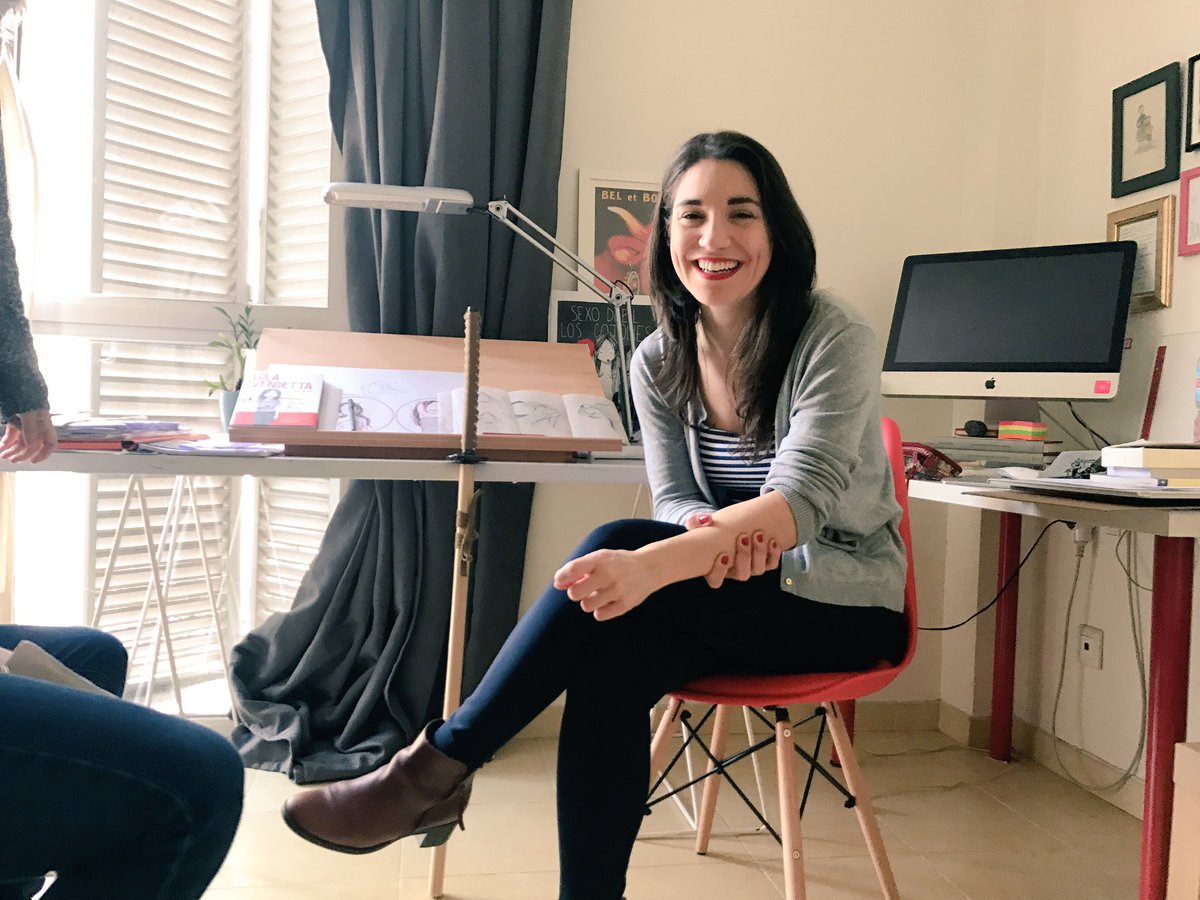 jodicprou's tweet photo. Comencem el nostre #8demarç entrevistant la Raquel Riba Rossy @lola_vendetta https://t.co/T56JEKkvaE