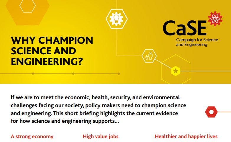sciencecampaign's tweet photo. A #Budget reminder of the good reasons to champion sci & eng #strongeconomy #highvaluejobs #healthierhappierlives https://t.co/JxGejUUEMu https://t.co/MEvC5kmyso