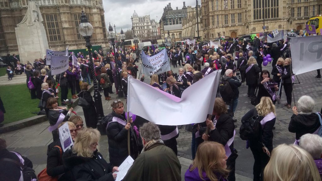 WASPI_Campaign's tweet image. Starting to look busy already #WASPI #IWD2017