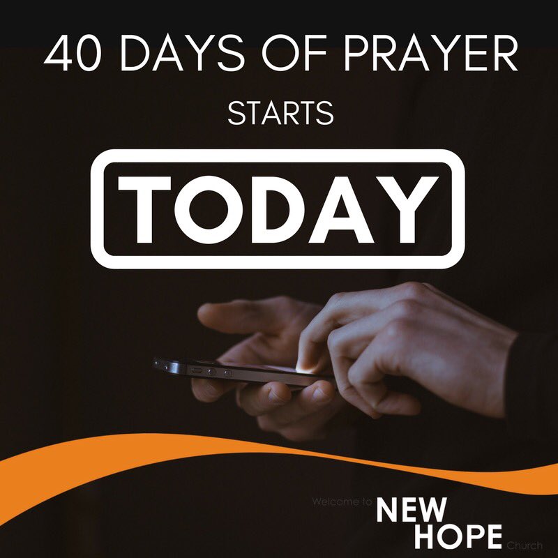 Don't forget, our 40 days of prayer starts today!
#I❤️NH #NHCN #NH40DaysOfPrayer