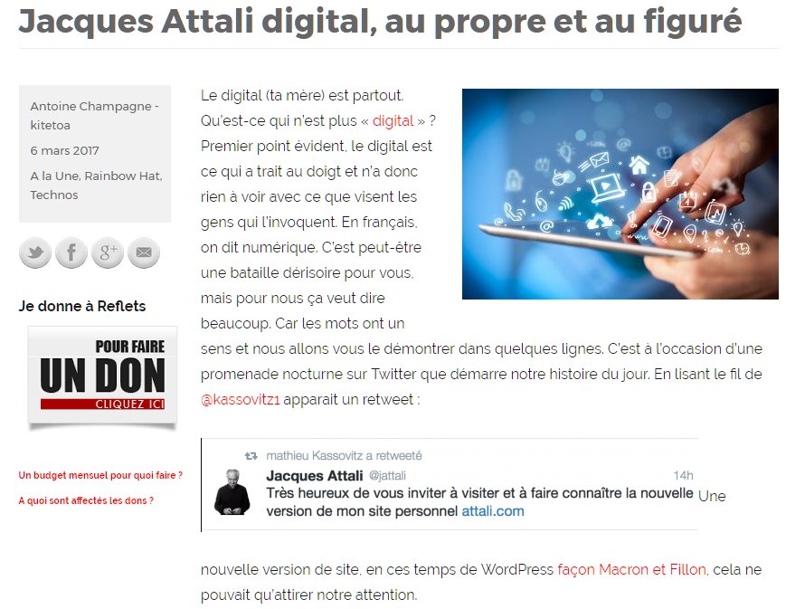 FranckyPedia's tweet photo. Jacques Attali #Digital , au propre et au figuré > https://t.co/hz1bRTYoxF via @_Reflets_ @jattali #digitallife #creano https://t.co/vUqCQ1B4g1