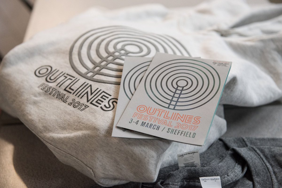 Get your mitts on our merch and rep Outlines all year long. outlinesfestival.com