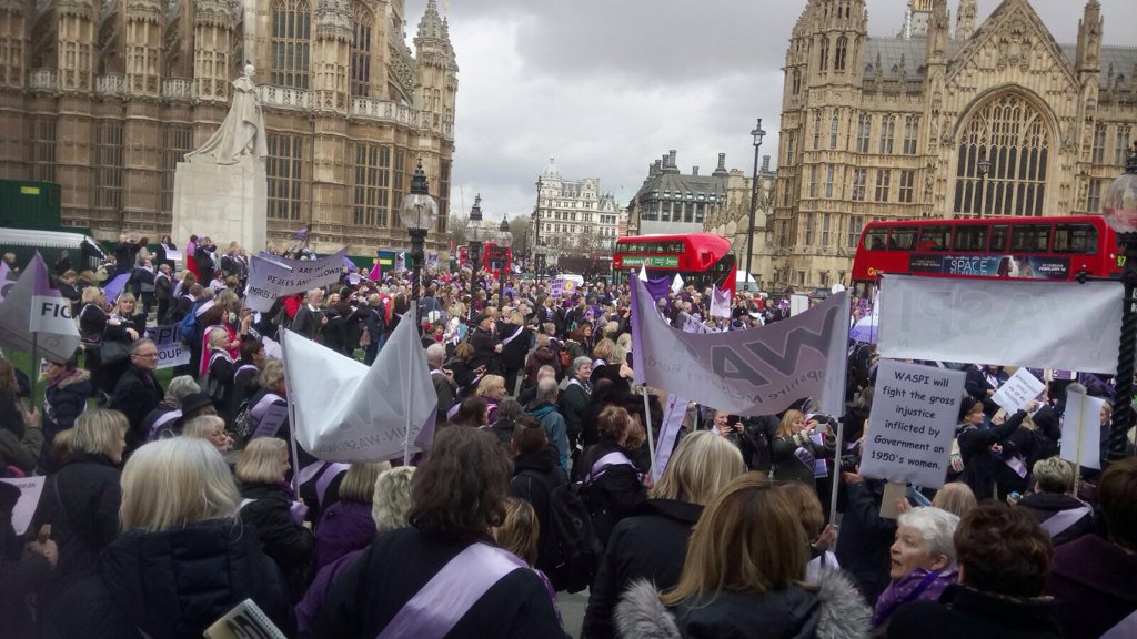 WASPI_Campaign's tweet image. Looking fabulous wonderful #WASPI people #IWD2017