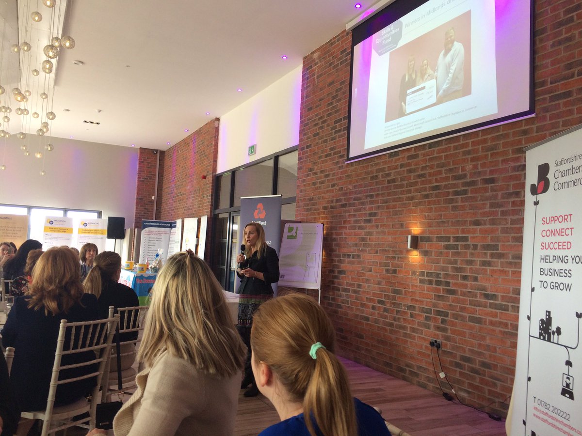 icuk's tweet image. Great to hear @SCCI_Adele at the @StaffsChambers #IWD2017 event. #BeBoldForChange