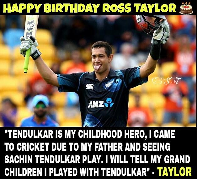 Happy Birthday Ross Taylor  