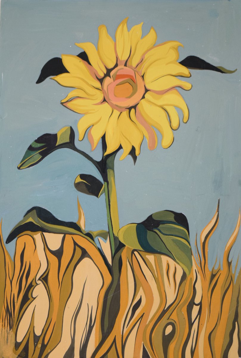 1Flower1World's tweet photo. Diana Gripca
1st Place,
 Age 17 + 
Romania
#1Flower1World #kikisgarden #sunflowerartcompetition
https://t.co/RPHkiJoGAT https://t.co/e1cw09uhvG