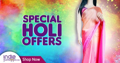 This Holi get different look to others buy #NewFashionSarees online in Bhubaneswar, Patna & Delhi NCR #FestiveSaree
goo.gl/8a0Lz2