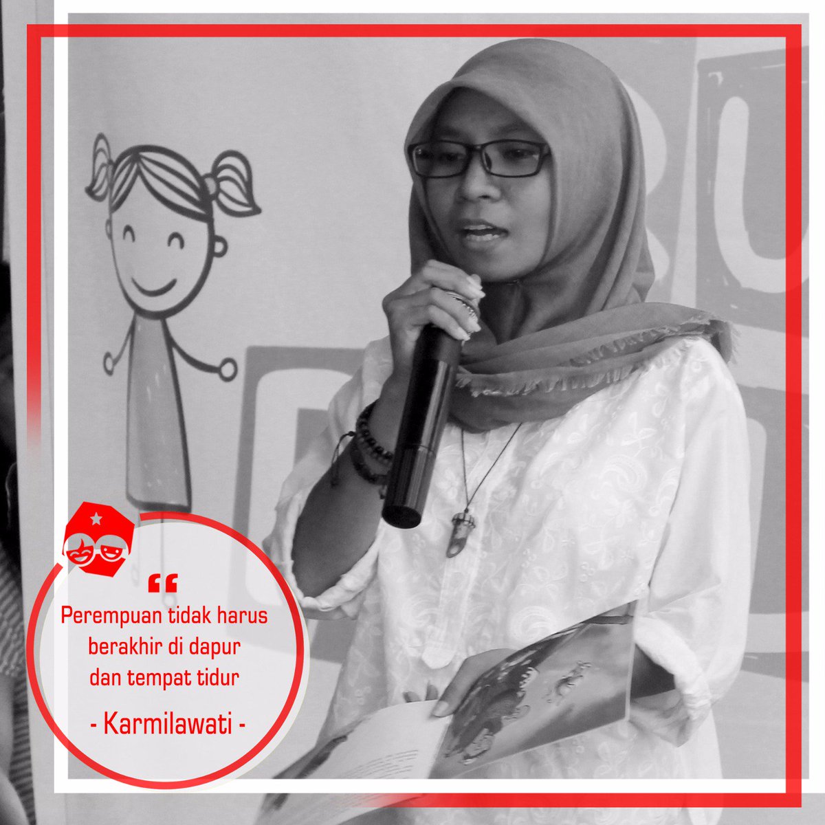 Happy Women's International Day, untuk seluruh perempuan hebat di negeri ini. #LiterasiJalanan