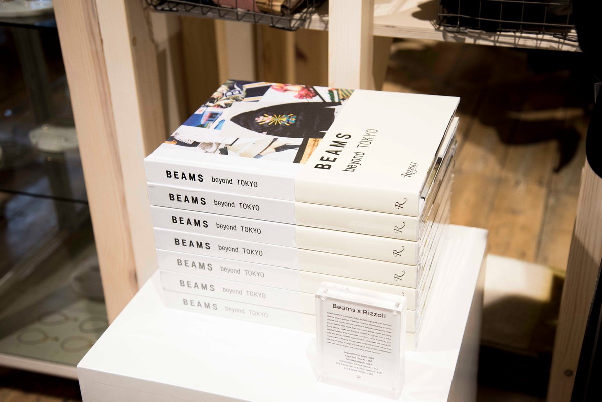 Thrilled that Beams: Beyond Tokyo is gracing the @goodhoodstore 