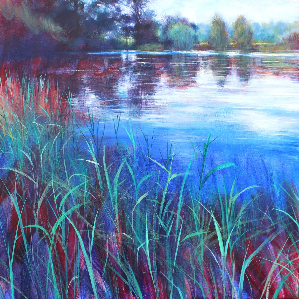 Artist @NickAndrewArt talks to <a href="/JThomas0/">James Thomas</a> about painting the River Wylye &amp; being nominated for @WiltshireLife award bbc.in/1dmYb36