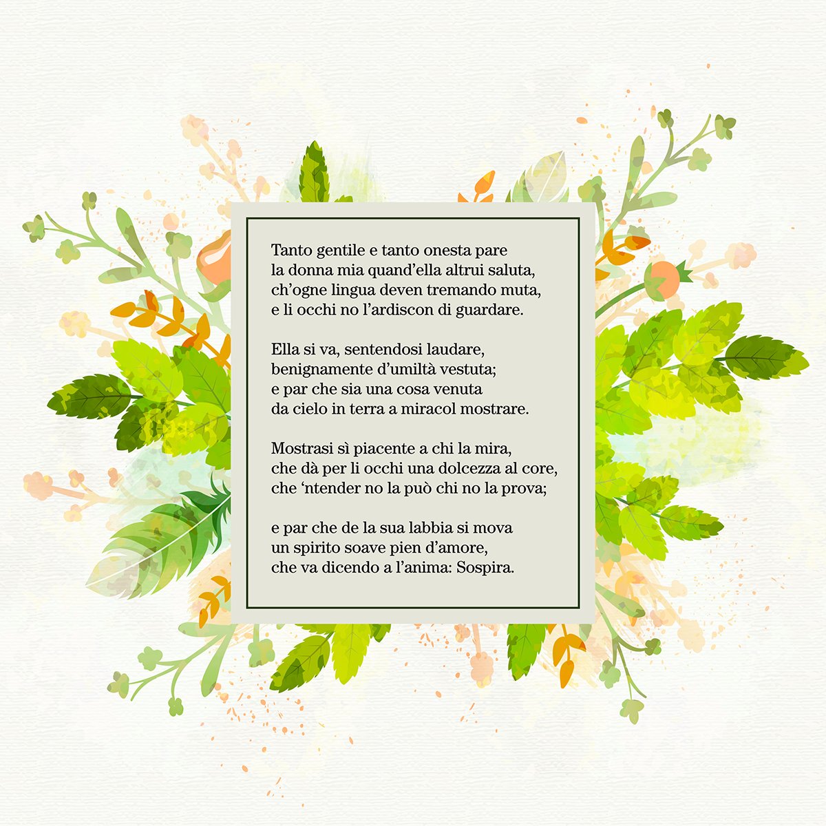 Parafrasi Tanto Gentile E Tanto Onesta Pare Di Dante Alighieri Poesia Di Dante Alighieri Tanto Gentile E Tanto Onesta Pare