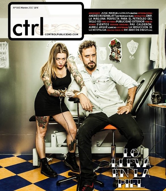 revistactrl's tweet photo. Adolfo González (@AGV_78), de @OMD_Spain, y su creatividad a flor de piel en la portada de la @revistactrl https://t.co/oHGcXlKvko https://t.co/dC9VUUOJiZ