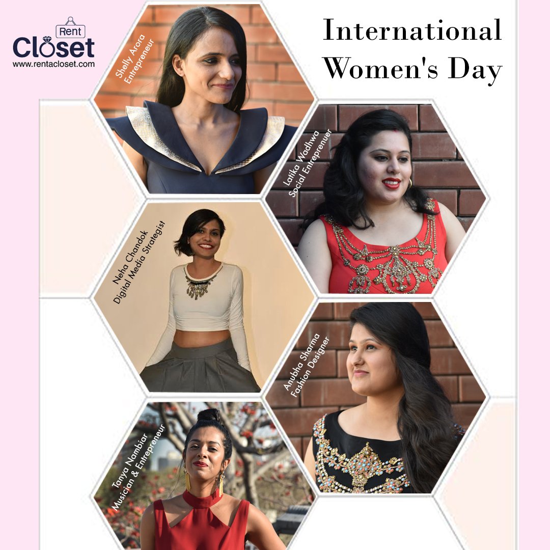 rentacloset's tweet photo. Five women, five success stories!
They all come together to share a special message!
Stay tuned...#RentACloset #WomensDay #BeNewEveryday https://t.co/q6spShPlxZ