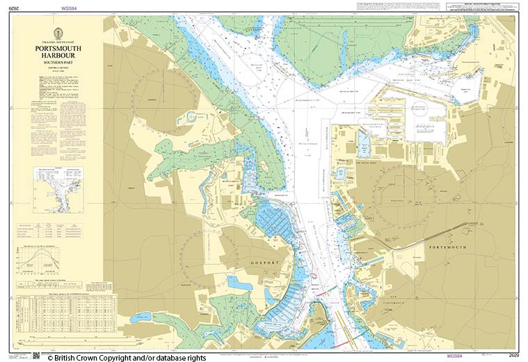 UKHO's tweet photo. #HMSGleaner survey data has been used for new @AdmiraltyOnline charts, showing new dredged channel and Aids to Navigation in #Portsmouth. https://t.co/guHDmL8Cua